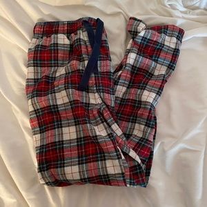 plaid pajama pants